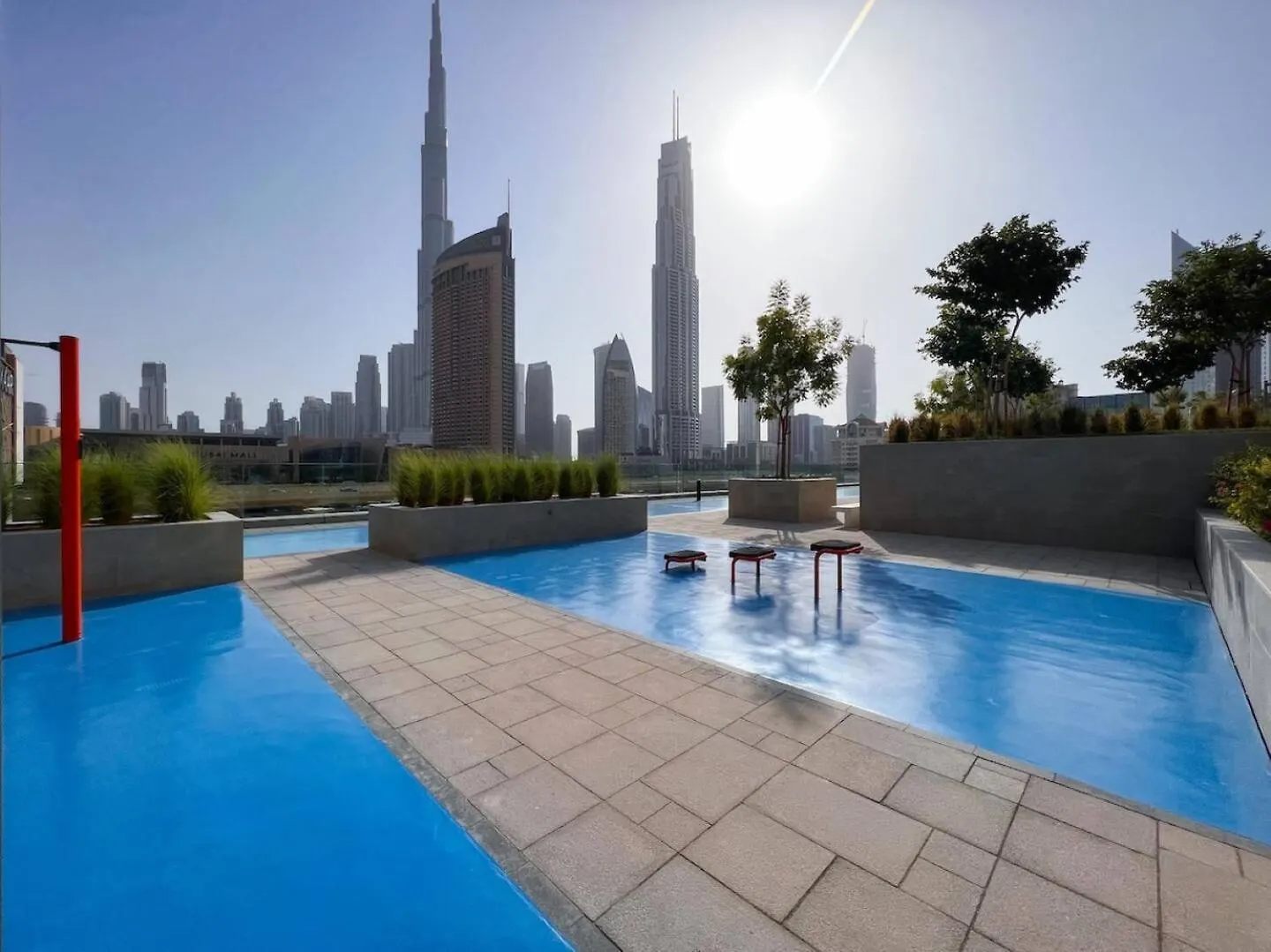 Super Luxury Elevated 2 Bedroom Full Burj Khalifa View Ντουμπάι
