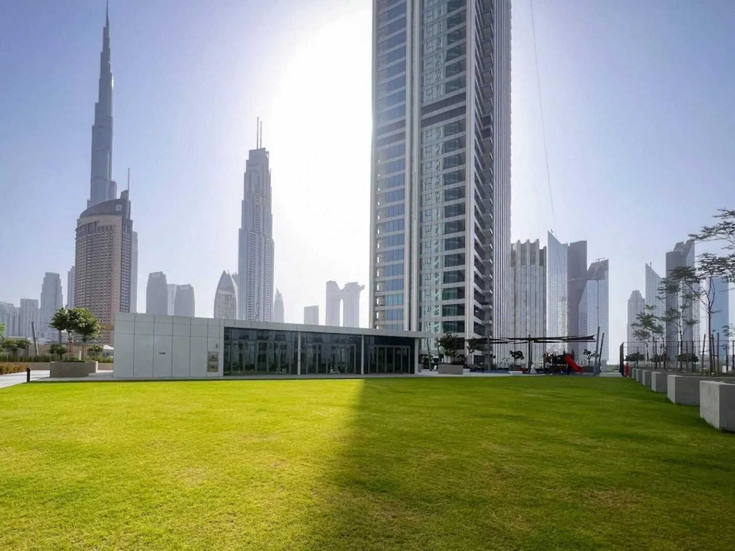 Super Luxury Elevated 2 Bedroom Full Burj Khalifa View Ντουμπάι 0*,