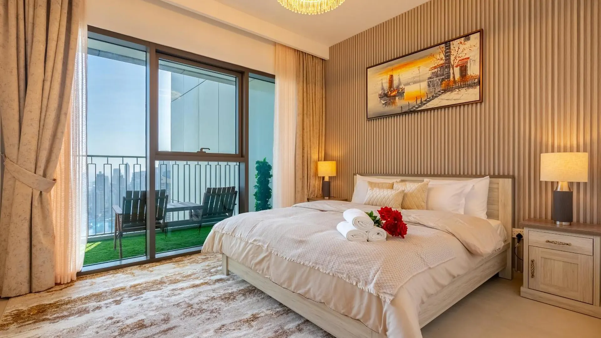 Super Luxury Elevated 2 Bedroom Full Burj Khalifa View Dubai United Arab Emirates